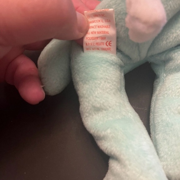 TY Beanie Babies Hippity Hoppity Floppity MWMT PVC Pellets, Tag Errors - Picture 9 of 13